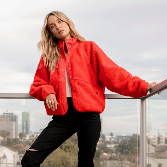 Free People Jackets & Blazers - NWT FREEPEOPLE HIT THE SLOPES JACKET